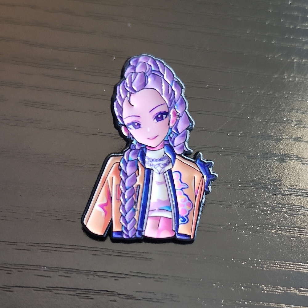 K-Pop Demon Hunters Rumi Inspired Enamel Pin